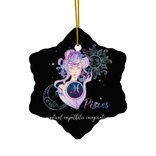 Pisces Zodiac Sign Pisces Horoscope Astrology Ceramic Ornaments