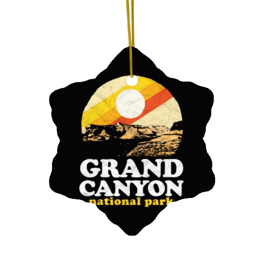 Grand Canyon Eighties Ceramic Ornaments