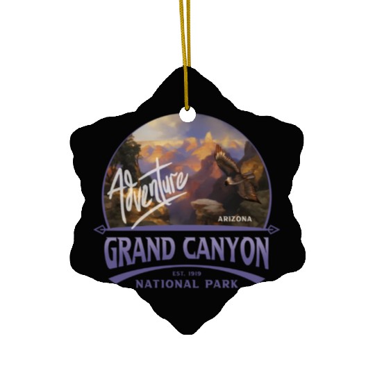 Grand Canyon National Park Arizonna Ceramic Ornaments