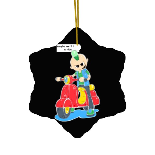 Punk Ceramic Ornaments