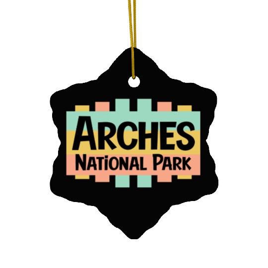 Arches National Park 1 Ceramic Ornaments