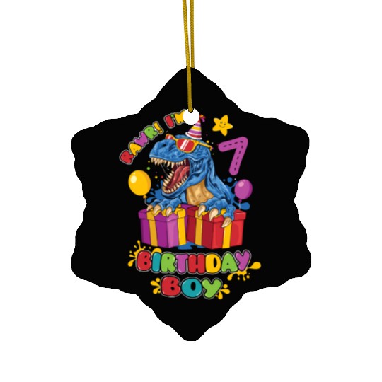 Rawr Im 7 Rex Dinosaur 7Th 7 For Ceramic Ornaments