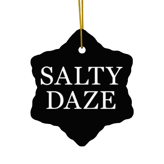 Salty Daze Ceramic Ornaments