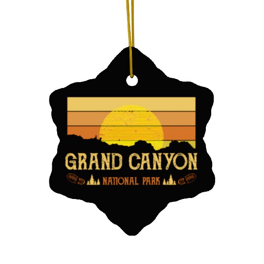 Grand Canyon National Park Ceramic Ornaments