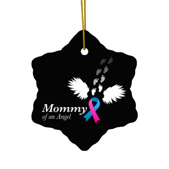 Angel Mommy Miscarriage Awareness Infant Mother Ceramic Ornaments
