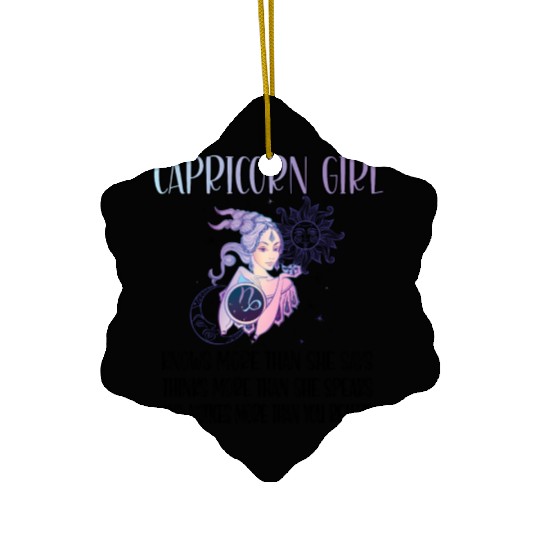 Capricorn Zodiac Sign Capricorn Horoscope Ceramic Ornaments