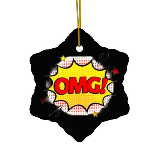 OMG design Ceramic Ornaments