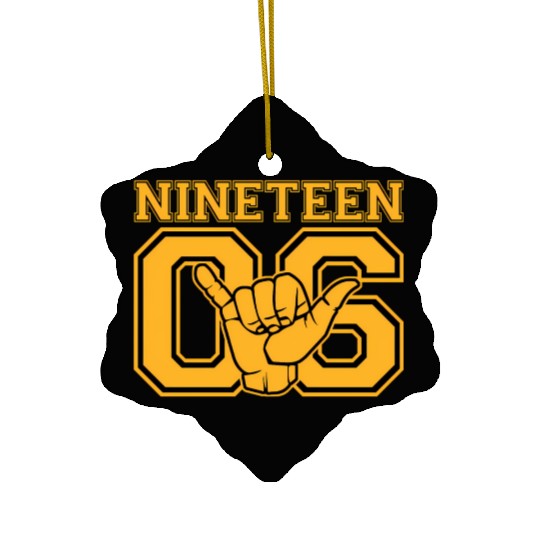 Mens Alpha African Fraternity Hand Sign 1906 Ceramic Ornaments