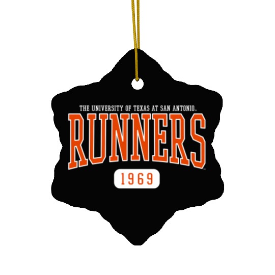 Ut San Antonio Roadrunners Est Ceramic Ornaments