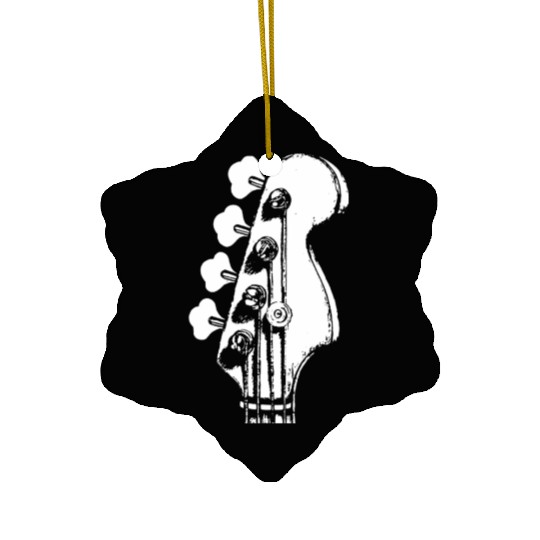 Guitar Classic Rock & Roll Guitar Lover Guitar Ceramic Ornaments