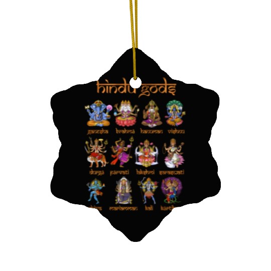 Hindu Gods Shiva Ganesha Hanu Hinduism Goddess Ceramic Ornaments