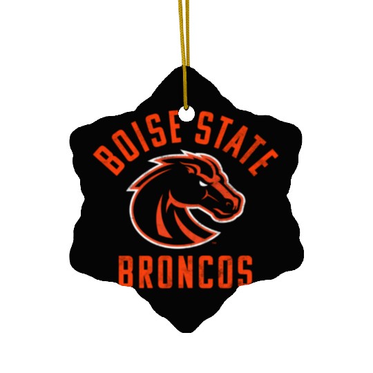 Boise State Bsu Broncos Ceramic Ornaments