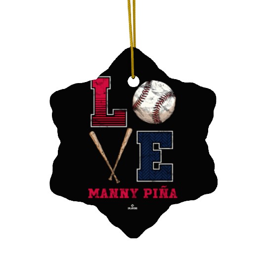 Love Ny A Ny A Atlanta Mlbpa Ceramic Ornaments