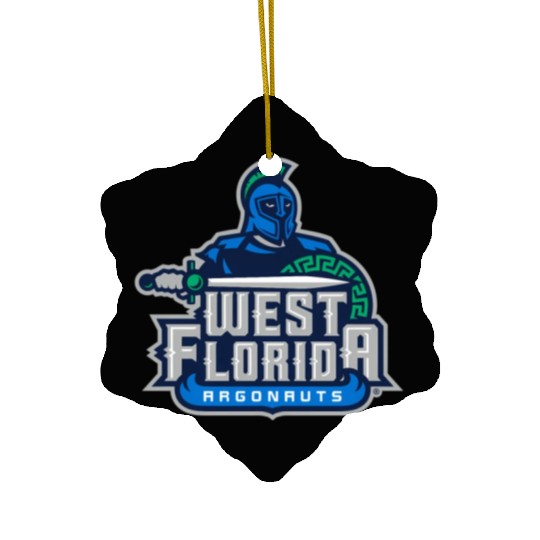 West Florida Argonauts Icon Officially Licensed Ceramic Ornaments