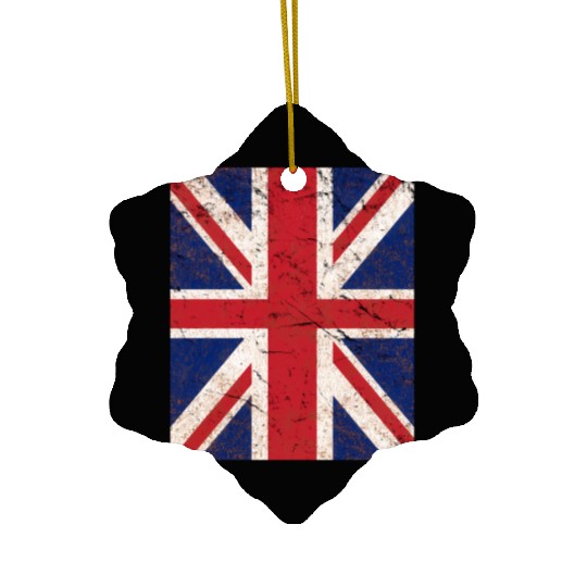 Union Jack Flag Ceramic Ornaments
