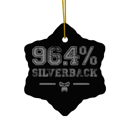 964 Silverback Gorilla Gym Body Building Gym Ceramic Ornaments