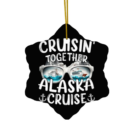 Alaa Cruise 2023 Family Vacation Alaa Ceramic Ornaments