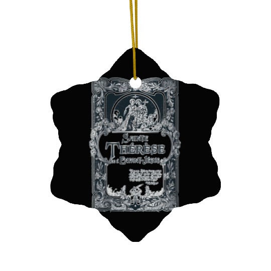 St Therese Of Lisieux French Little Flower Ceramic Ornaments