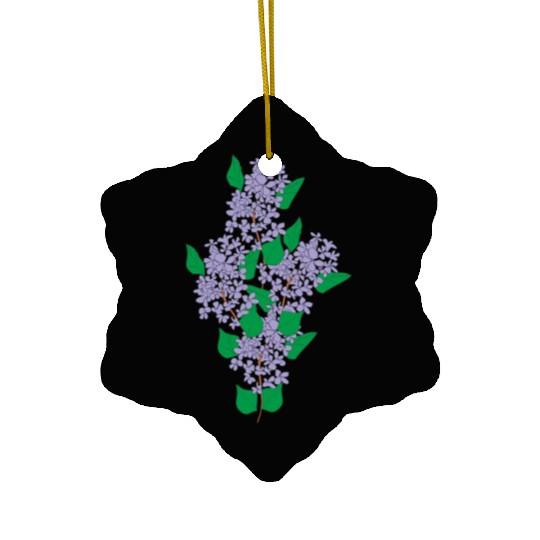 Lilac Flower T ShirtLilac Ceramic Ornaments by Alekvik