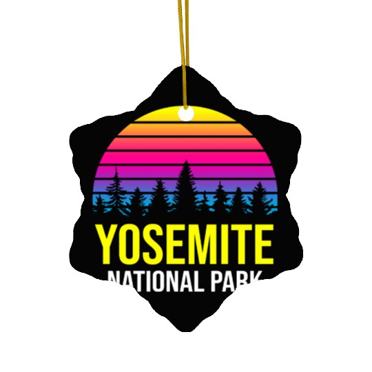 Yosemite National Park Ceramic Ornaments