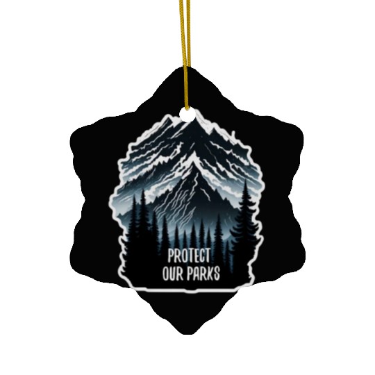 Natur Wildlife Outdoor Forest Camping Hiking Ceramic Ornaments