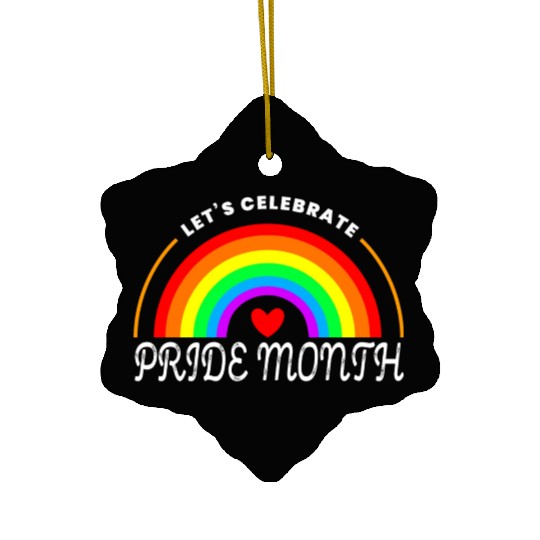 pride month Ceramic Ornaments