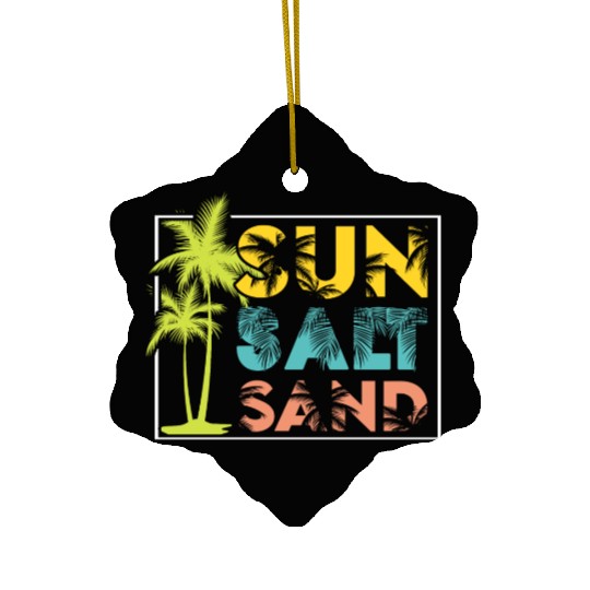 Island Adventure Ceramic Ornaments