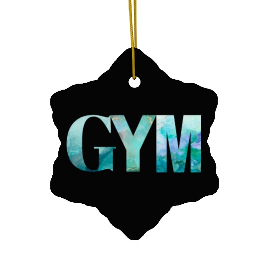 GYM | Fitness | Workout | Sportsman Ceramic Ornaments