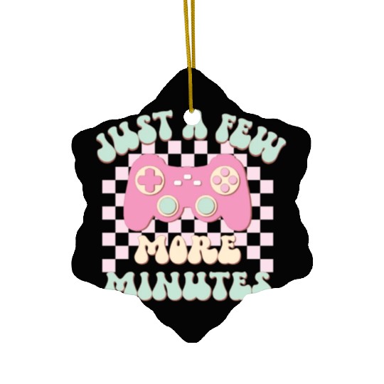 Just A Few More Minutes, Happy Game Day Ceramic Ornaments