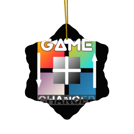 Game Changer Ceramic Ornaments