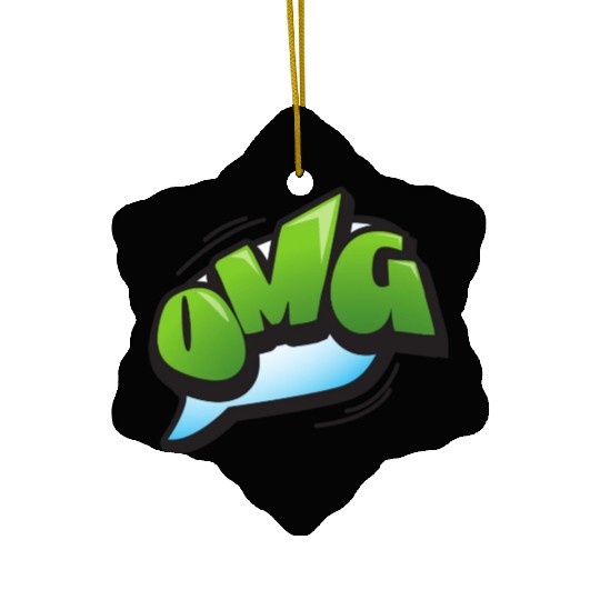 OMG Ceramic Ornaments design