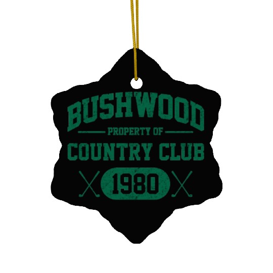 Bushwood Country Club 1980 Ceramic Ornaments