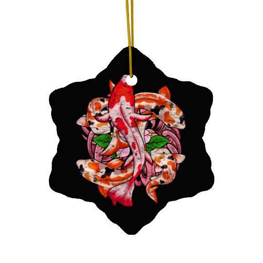 Nishikigoi Koi fish farm gift Koi carp Ceramic Ornaments