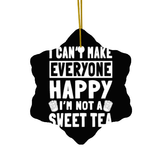 Great Sweet Tea Design Ceramic Ornaments