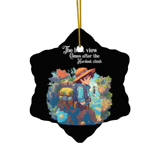 Mountains Tour Ceramic Ornaments Design