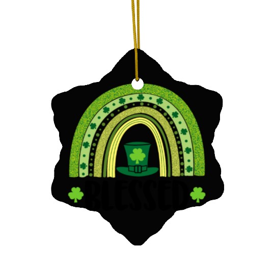 Blessed St Patricks Ceramic Ornaments