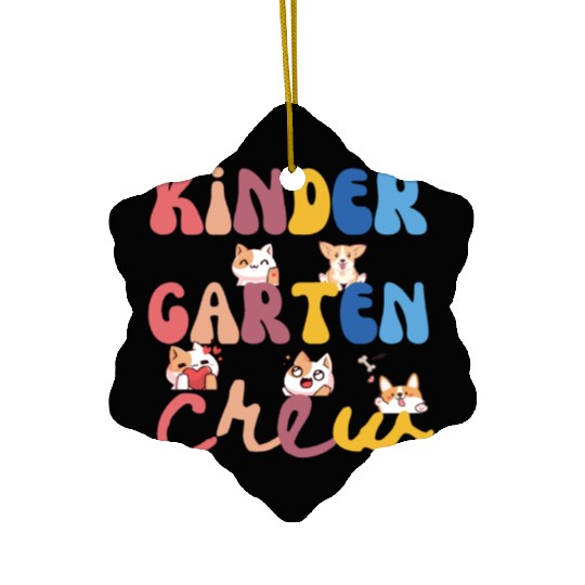 Kinder garten crew Ceramic Ornaments