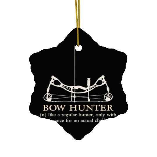 Love Outdoor Hunting Bow Hunter Definition Archery Ceramic Ornaments