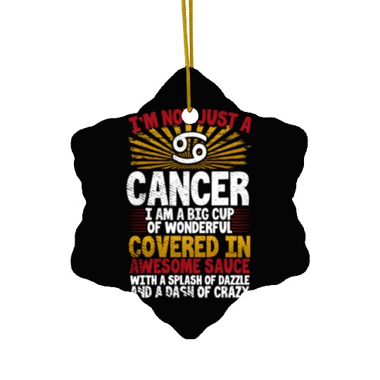 Astrology Sun Sign Cancer Zodiac Traits Ceramic Ornaments