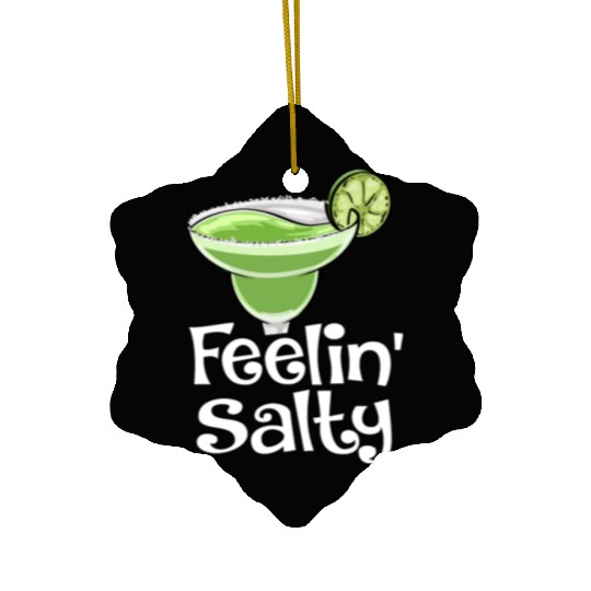 Feelin Salty Ceramic Ornaments