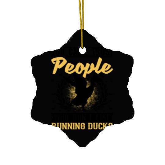 Indian Runner Gift Running Duck Ceramic Ornaments