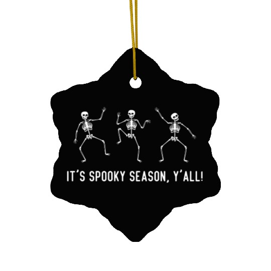 It s Spooky Season Y all Ceramic Ornaments