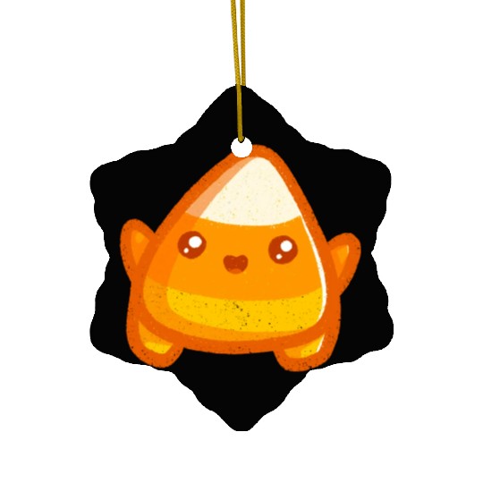 Super Cute Candy Corn Kawaii Candy Corn Ceramic Ornaments