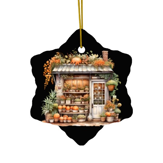 Wild Flowers Ceramic Ornaments Design - Funny gift