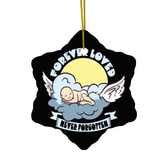 Infant Loss Miscarriage Awareness Pregnancy Loss Ceramic Ornaments