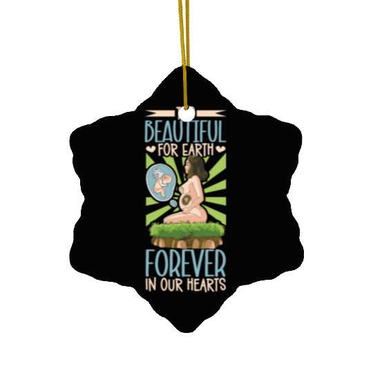 Infant Loss Miscarriage Awareness Pregnancy Loss Ceramic Ornaments