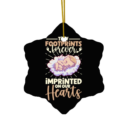 Infant Loss Miscarriage Awareness Pregnancy Loss Ceramic Ornaments