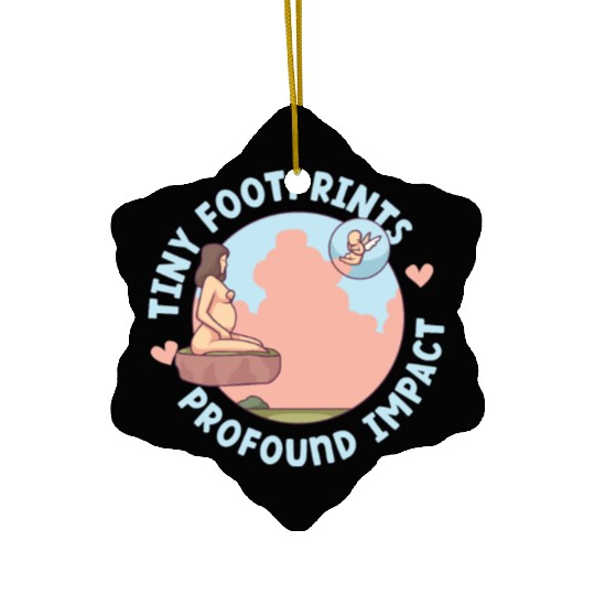 Infant Loss Miscarriage Awareness Pregnancy Loss Ceramic Ornaments