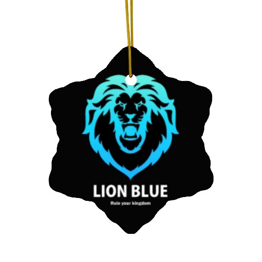 lion black Ceramic Ornaments