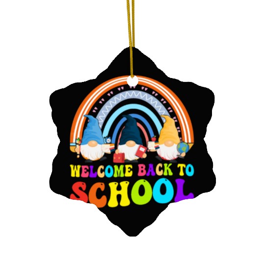 Welcome Back To School Ceramic Ornaments